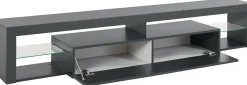 Mobile porta TV Meti, 200x40h35 cm,<Dmora Fashion