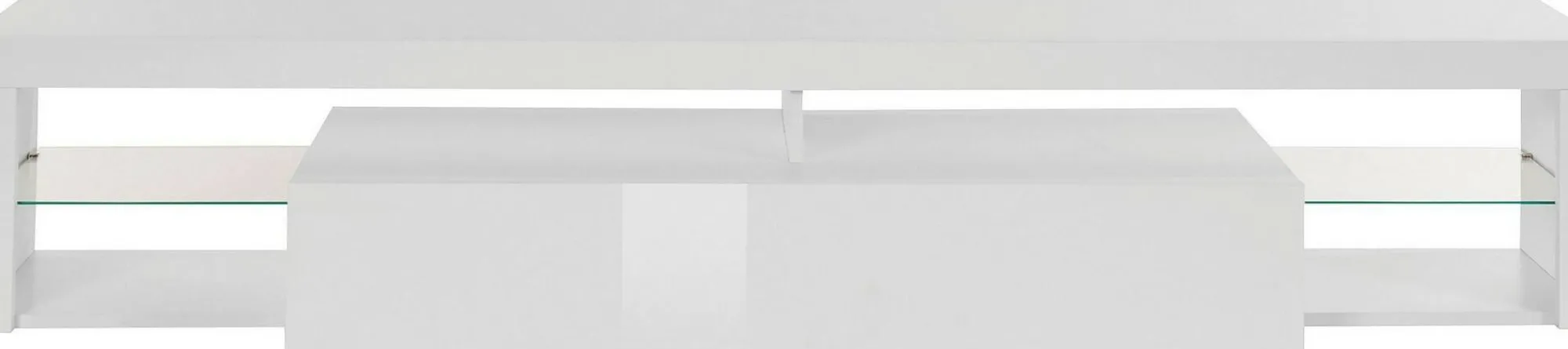 Mobile porta TV Meti, 200x40h35 cm, lucido<Dmora Discount
