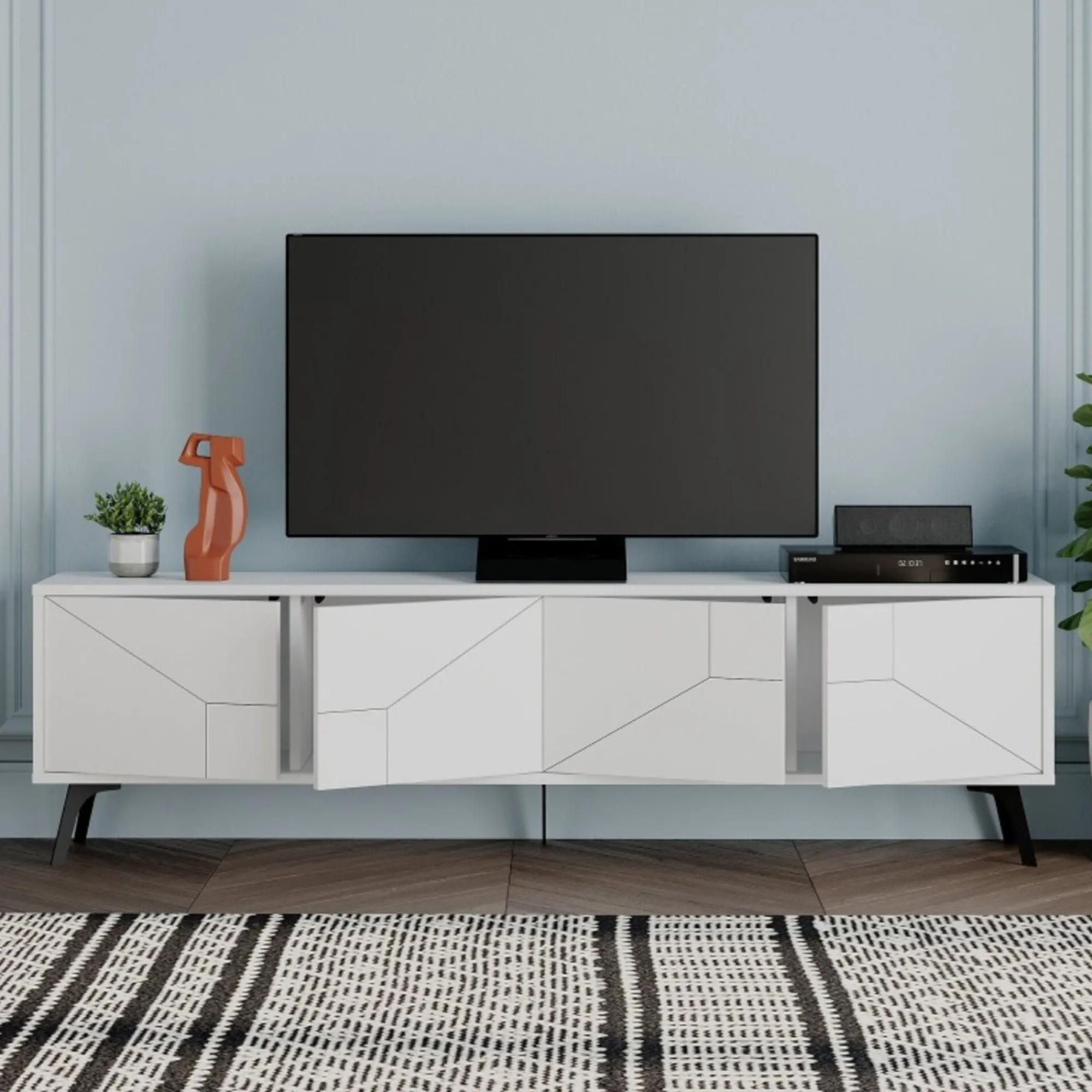 Mobile porta TV OlgadiKiev, 180x30 h50 cm,<Dmora Online