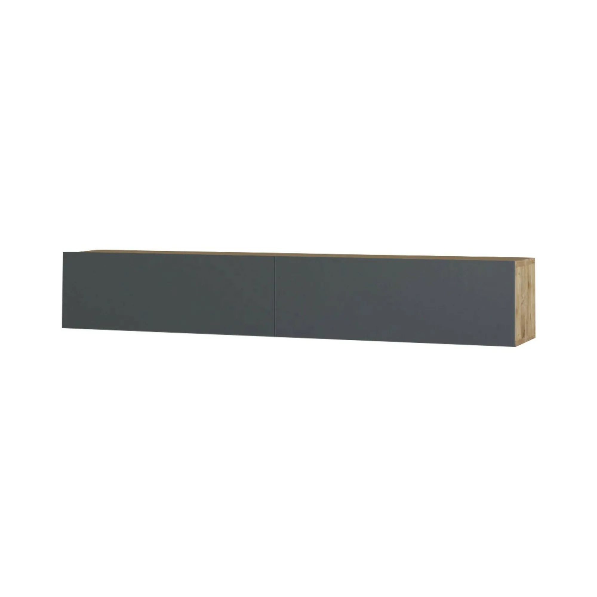 Mobile porta TV Pavone, 180x32h30 cm, Quercia e Antracite<Dmora Best Sale