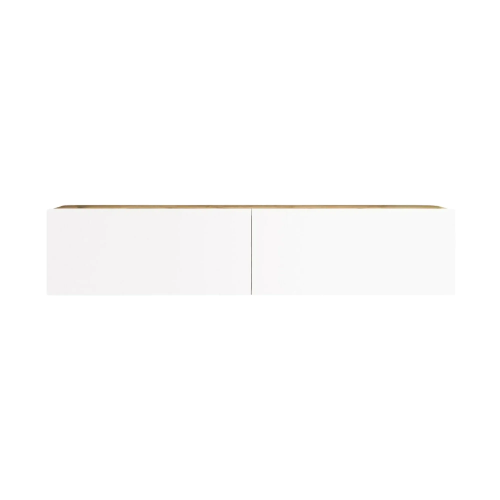 Mobile porta TV Principi, 140x32 h29 cm, Quercia e Bianco<Dmora Shop