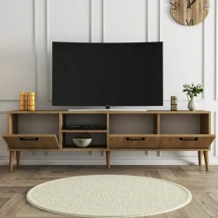 Mobile porta TV Rosita, 180x35 h53 cm,<Dmora Outlet