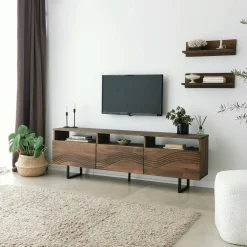 Mobile porta TV Ulana, 170x30h40 cm,<Dmora New