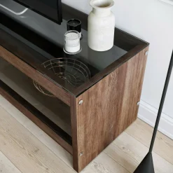 Mobile porta TV Wiley, 140x40h45 cm,<Dmora Clearance