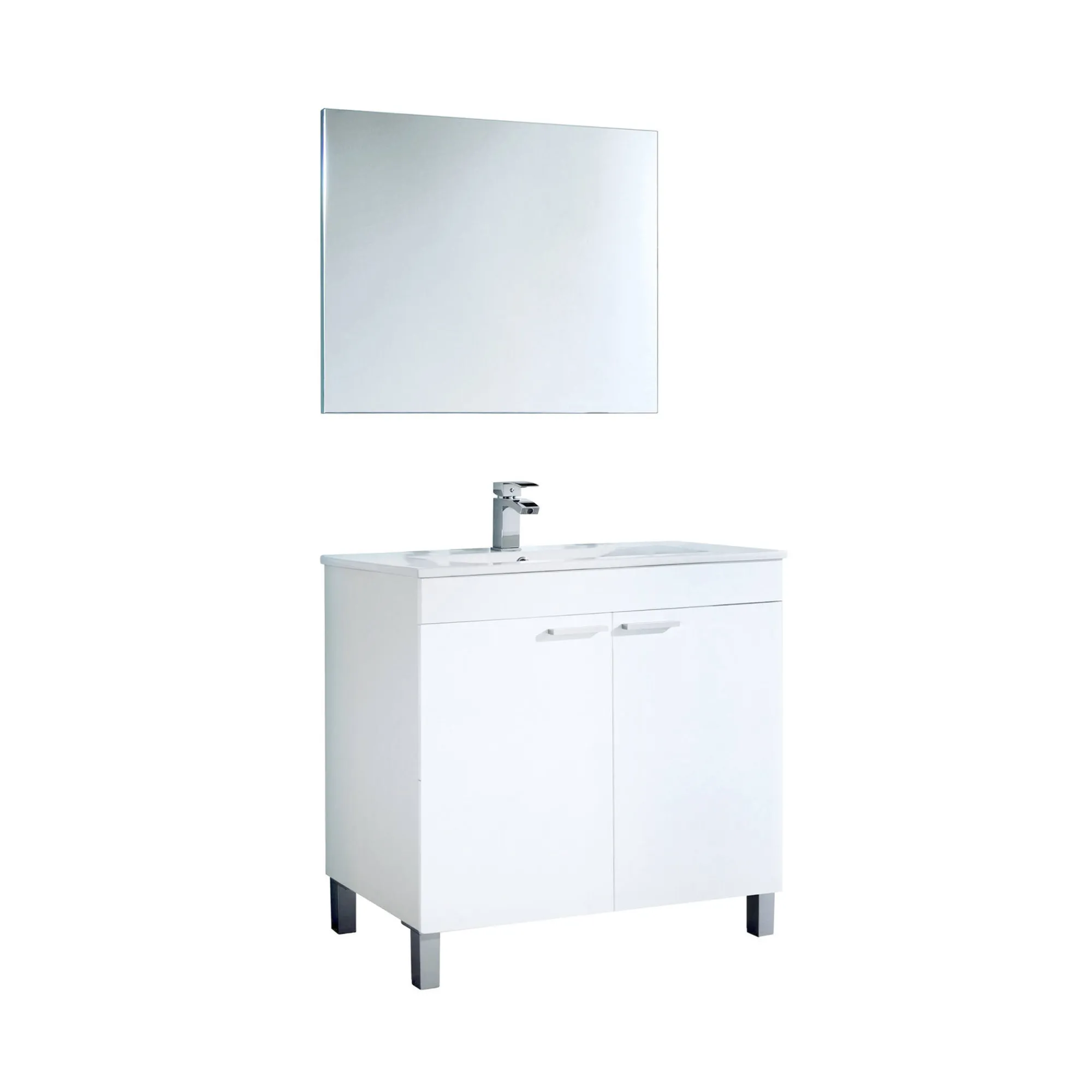 Mobile sottolavabo Alakin, 80x45h80 cm,<Dmora Best Sale