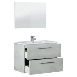 Mobile sottolavabo Albino, 80x45h57 cm,<Dmora Cheap