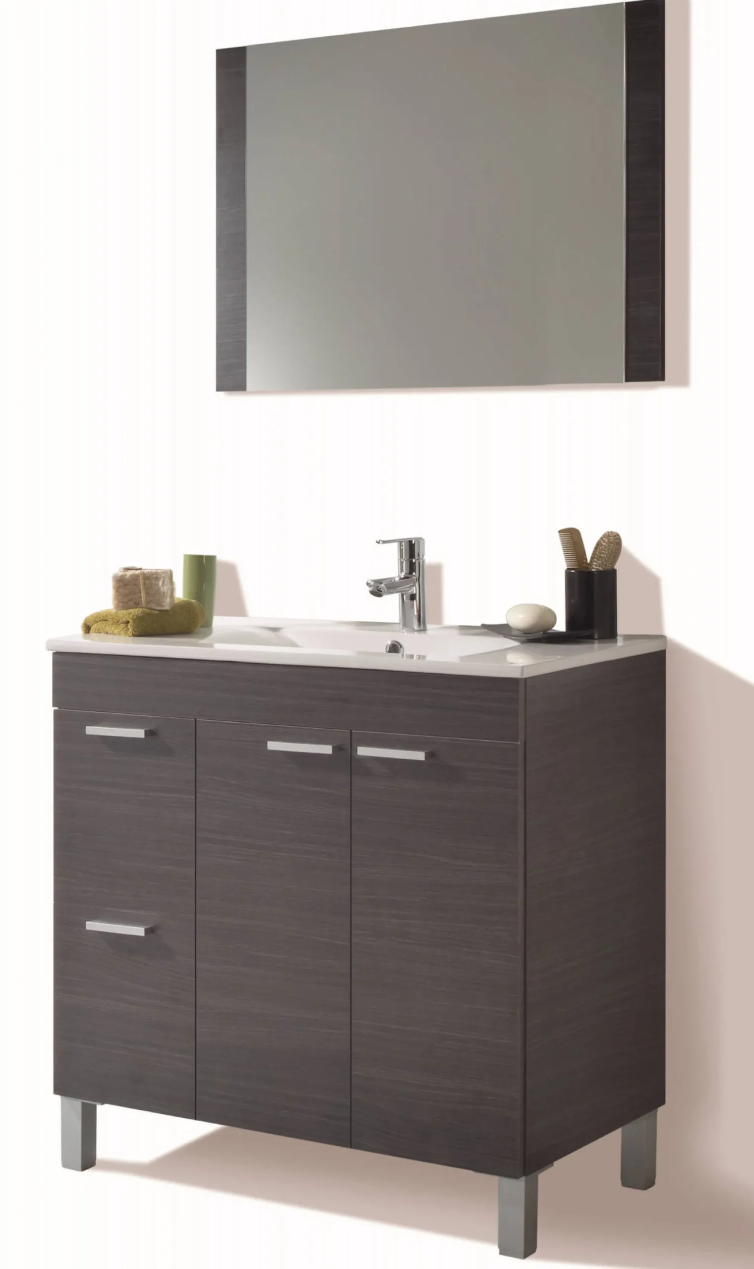Mobile sottolavabo Dgabett, 80x45h80 cm,<Dmora Outlet