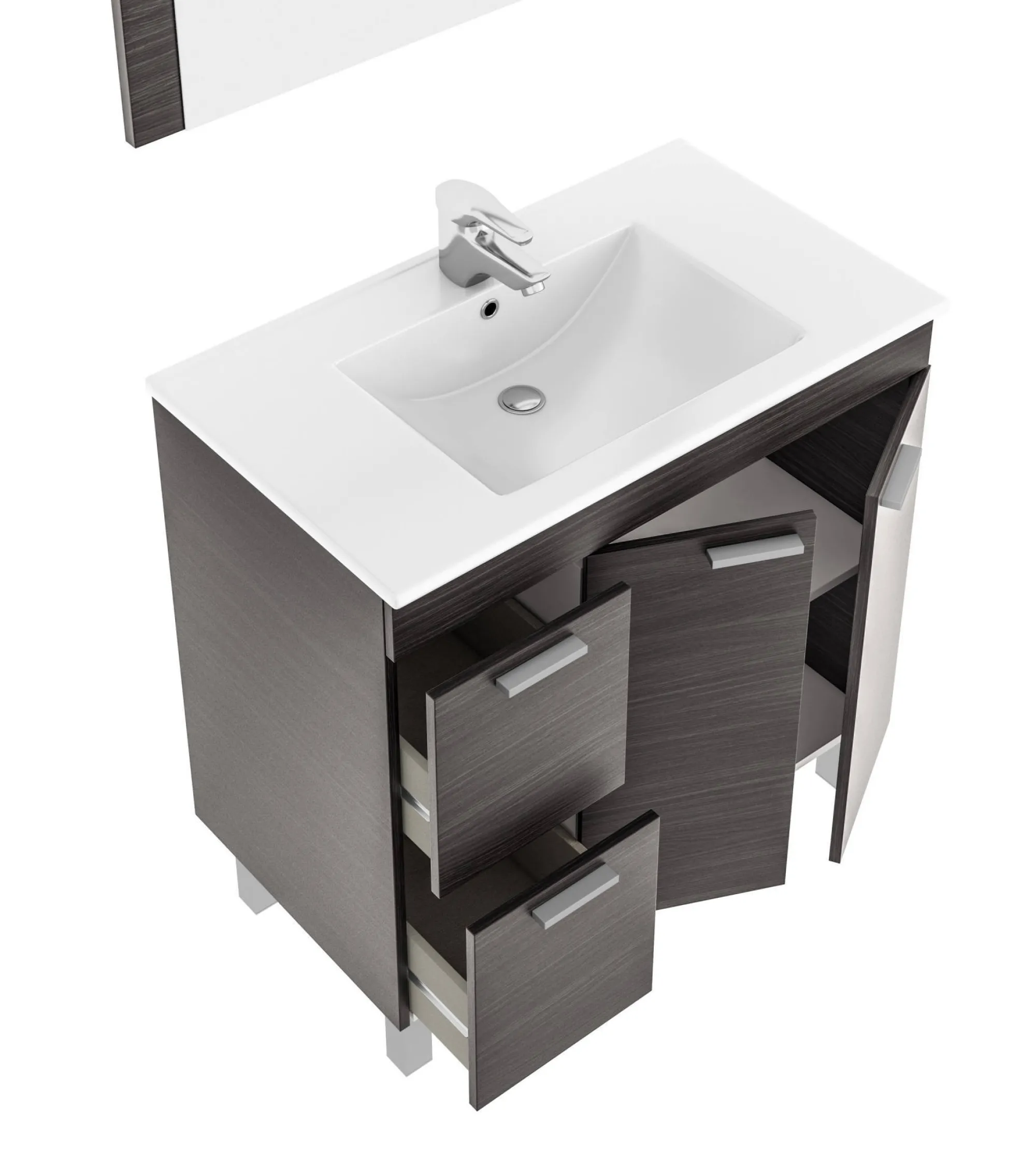 Mobile sottolavabo Dgabett, 80x45h80 cm,<Dmora Outlet