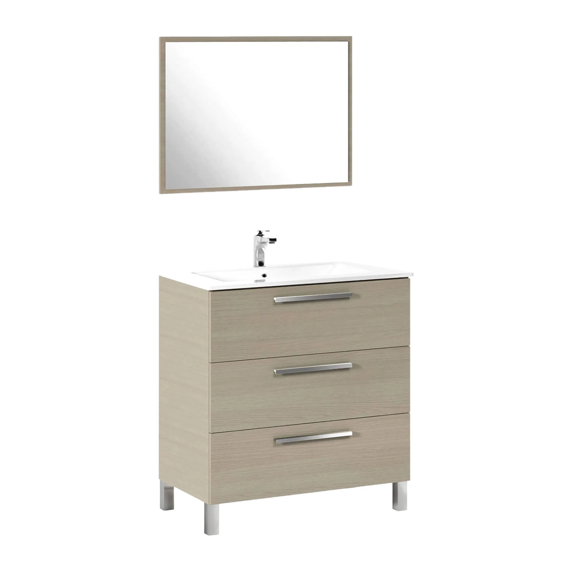 Mobile sottolavabo Elleboro, 80x45h86 cm,<Dmora Best Sale