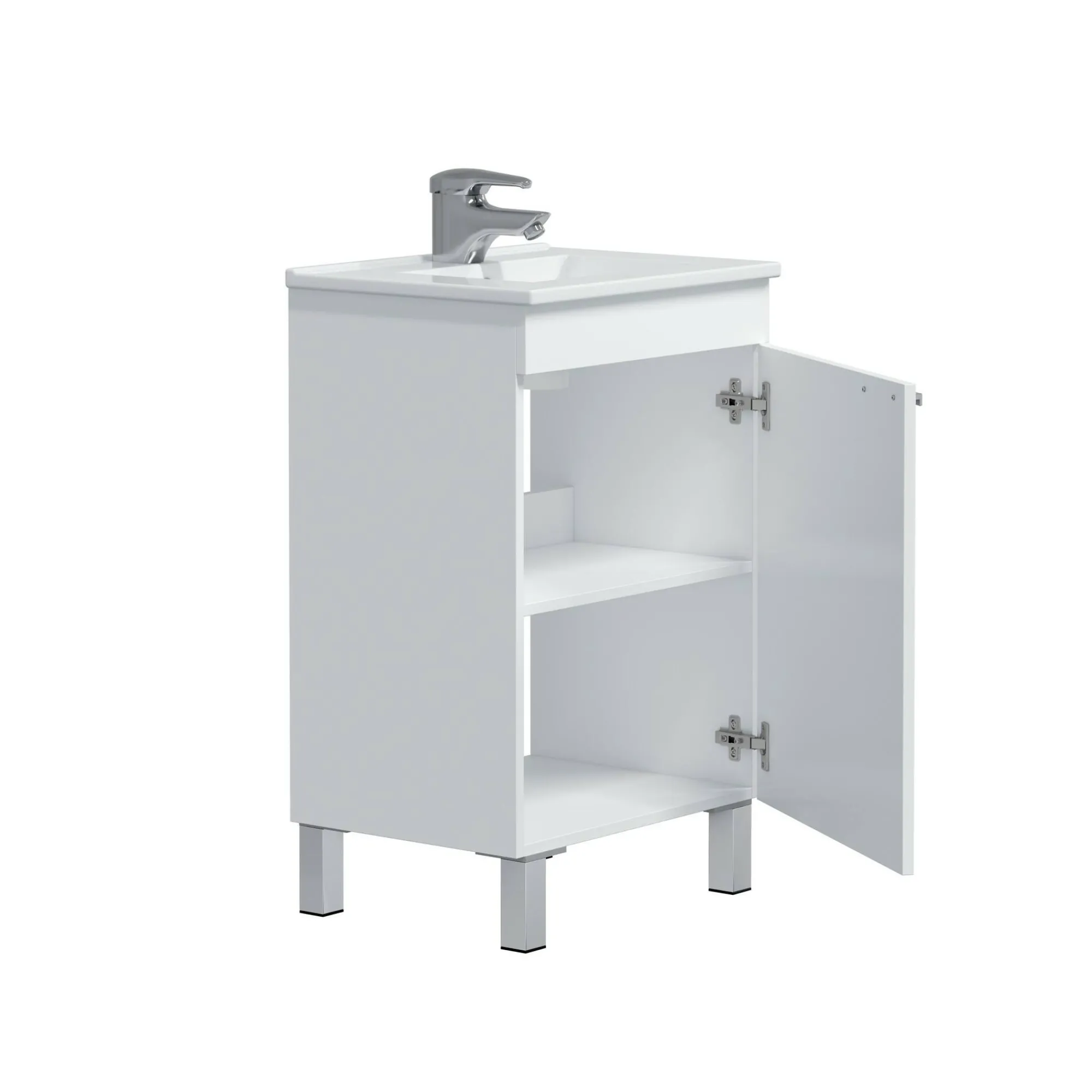 Mobile sottolavabo Iselle, 50x39 h80 cm,<Dmora Shop