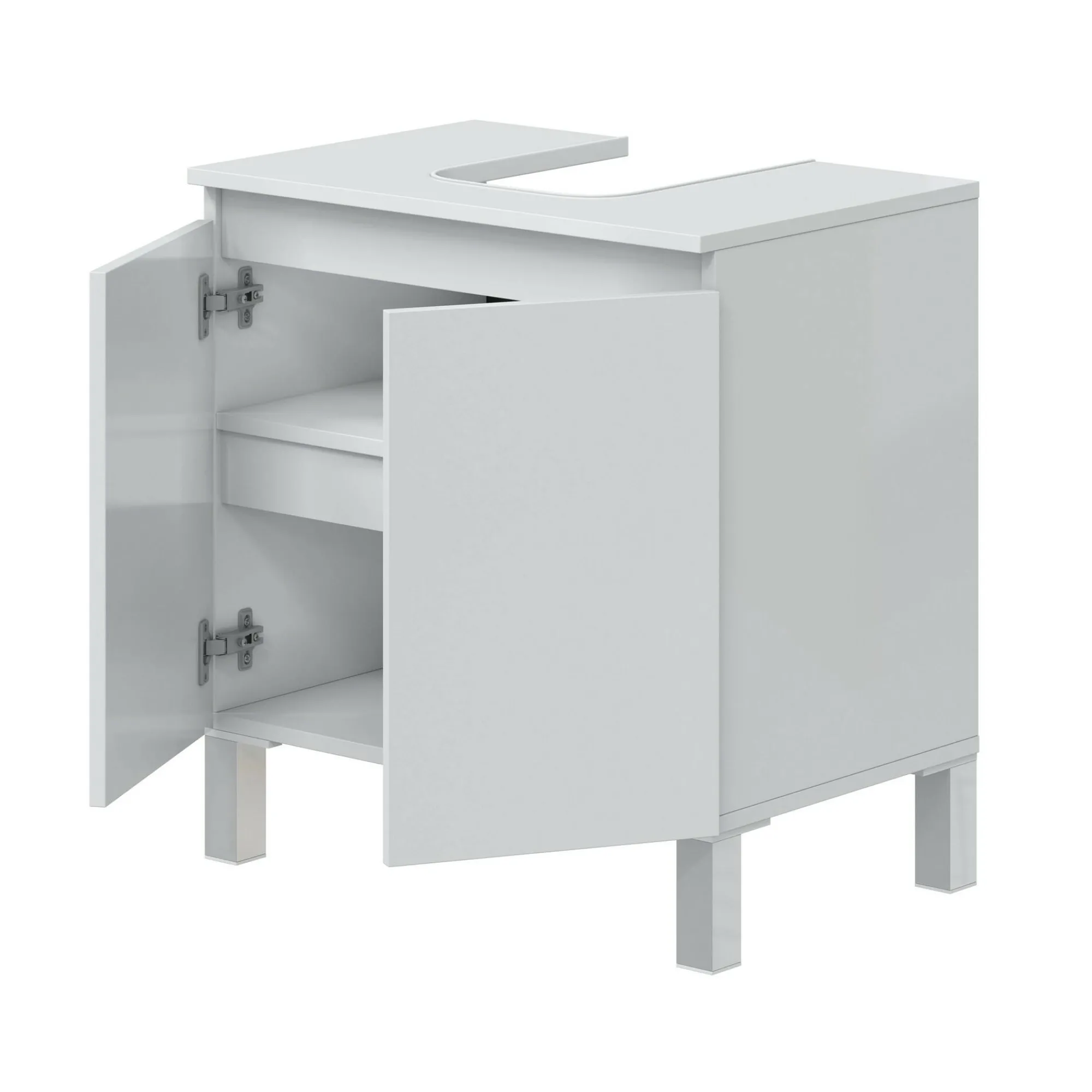 Mobile sottolavabo Jerome, 60x40 h64 cm,<Dmora Cheap