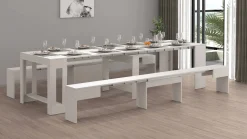 Panca Quedan, 290x25h45 cm,<Dmora Best Sale