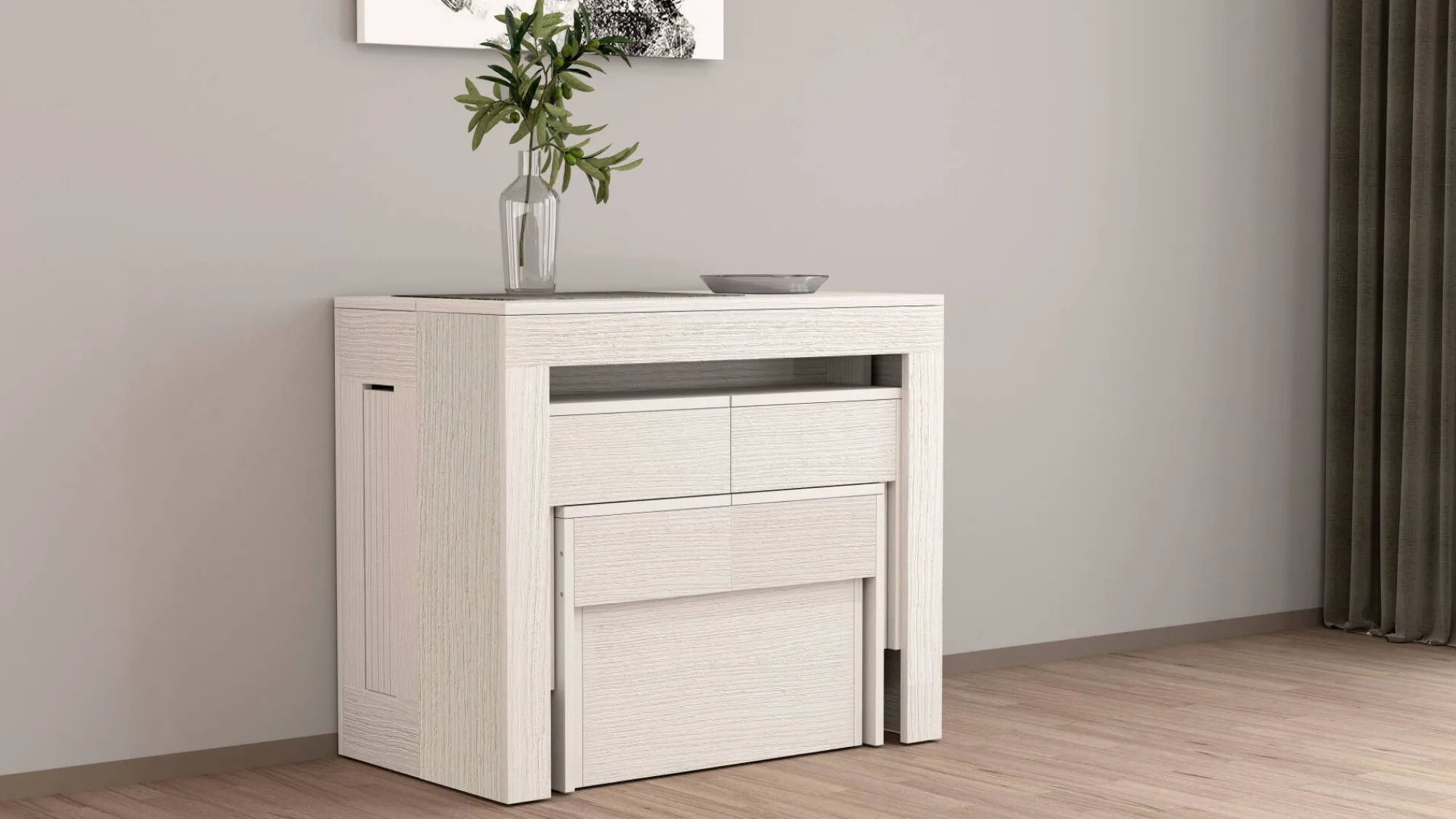 Panca Quedan, 290x25h45 cm,<Dmora Best Sale