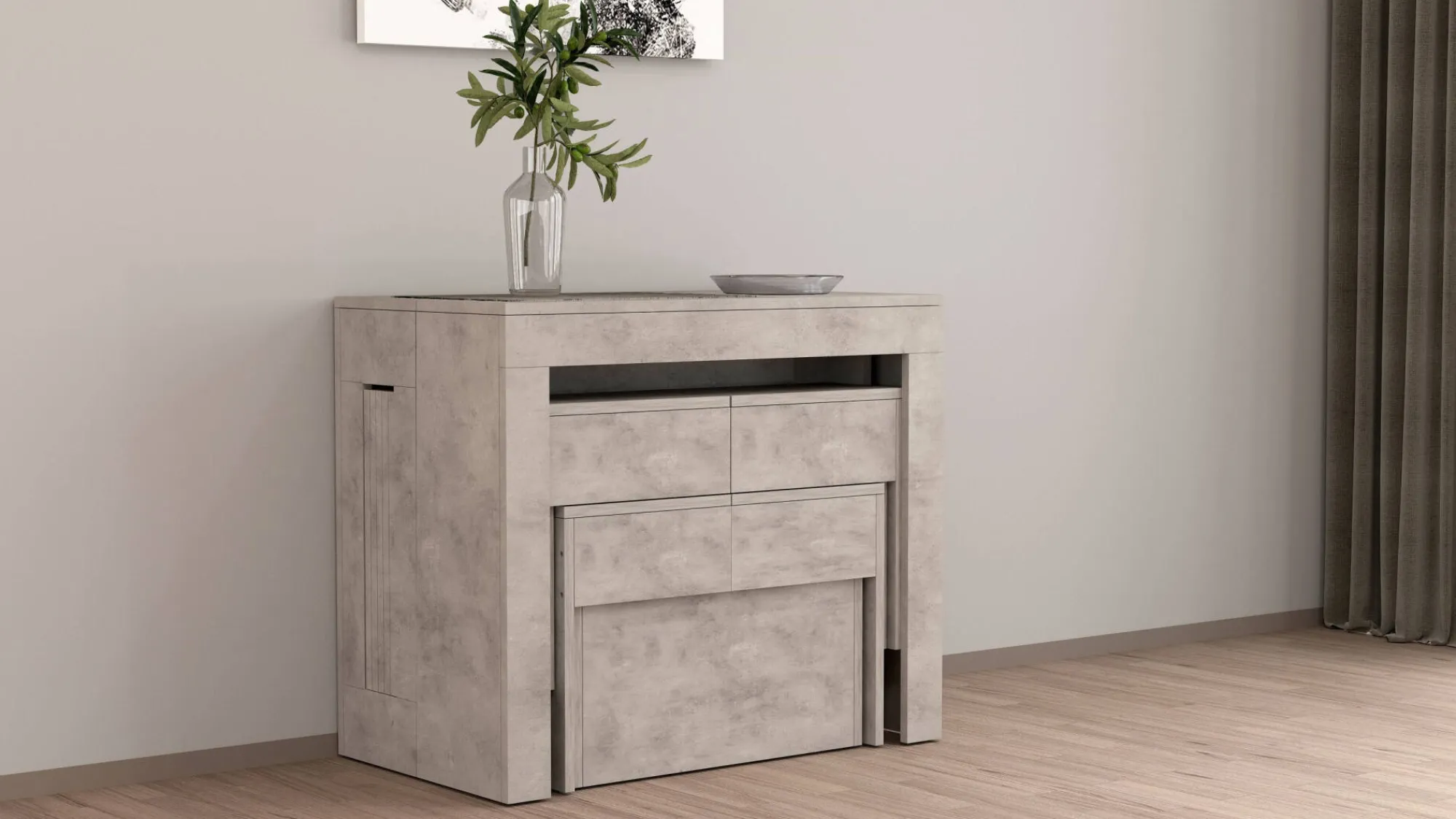 Panca Quedan, 290x25h45 cm,<Dmora Fashion