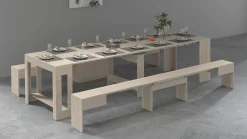 Panca Quedan, 290x25h45 cm,<Dmora Flash Sale