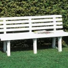 Panchina da esterno Artur, 145x49h74 cm,<Dmora Hot