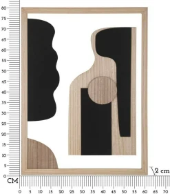 Pannello decorativo Pistoletto, 60x2 h80 cm,<Dmora Hot