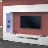 Parete attrezzata Arga, cm 290x40h191,<Dmora Best