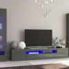 Parete attrezzata Aslhey, cm 290x40h162,<Dmora Cheap