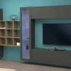 Parete attrezzata Dfancon, cm 350x30h180,<Dmora Best Sale