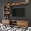 Parete attrezzata Gunding, 180x35 h49 cm,<Dmora Sale