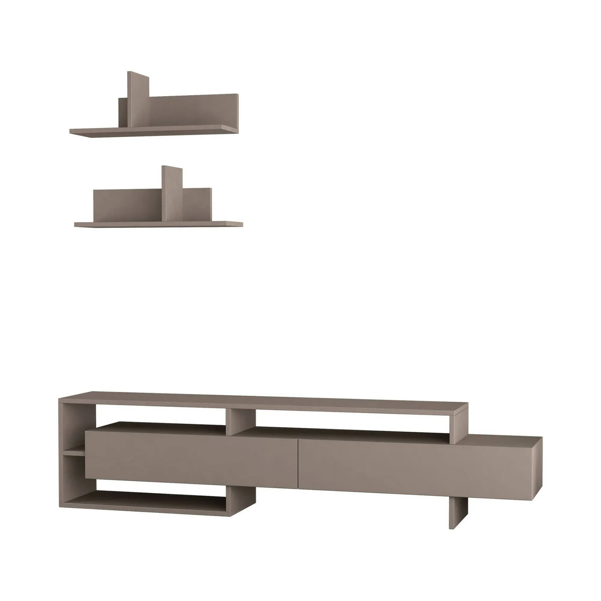 Parete attrezzata Huko, 180x32 h42 cm,<Dmora Store