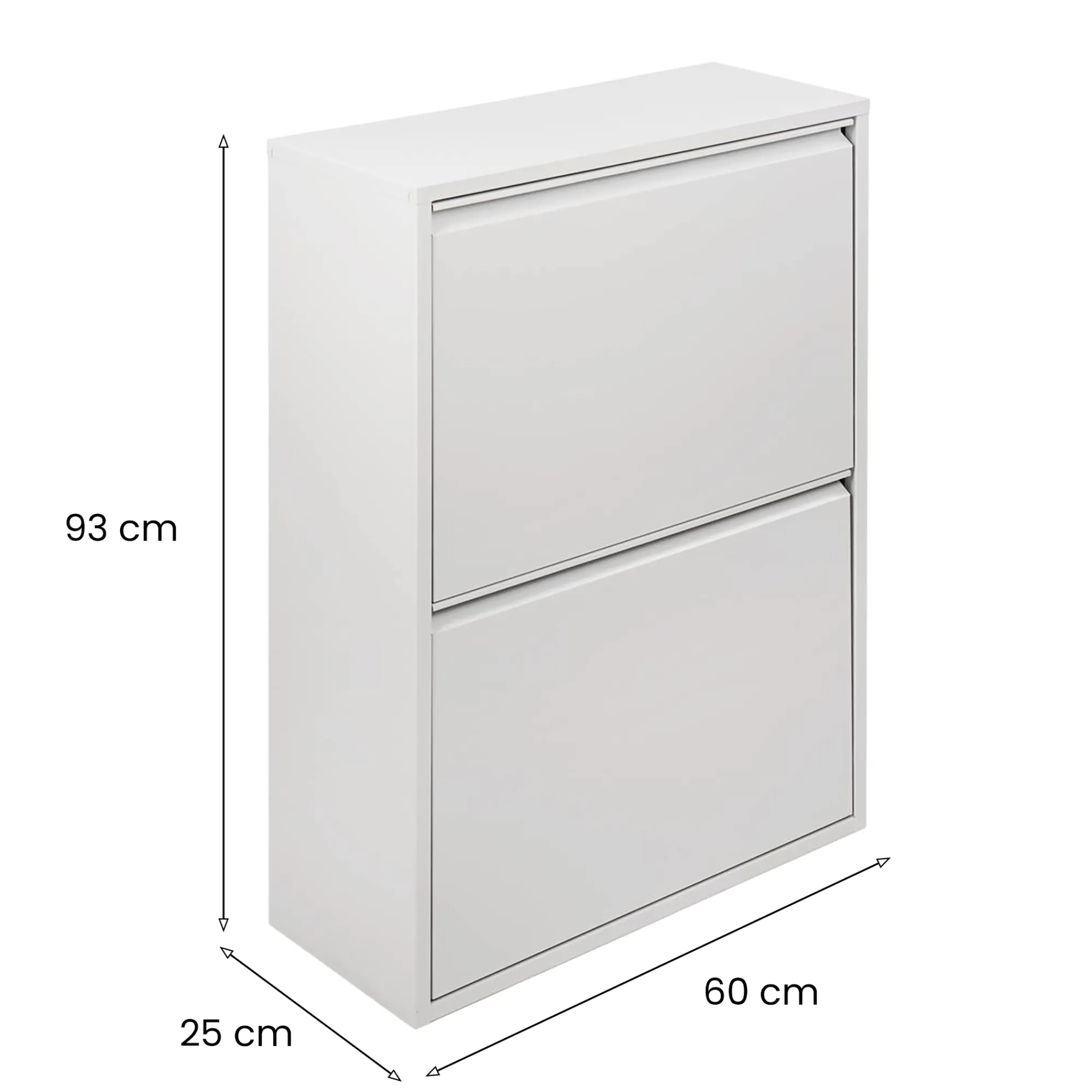 Pattumiera AnuKhatun, 60x25 h93 cm,<Dmora Discount