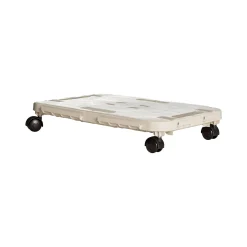 Pedana con ruote Tbilisi, 48x29h8 cm,<Dmora Outlet