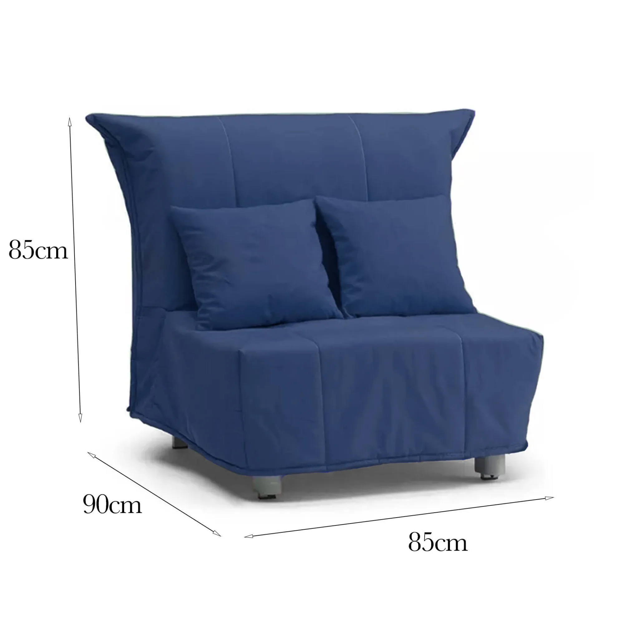 Poltrona Andreou, Cm 85x90h85,<Dmora Flash Sale