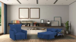 Poltrona Atlantis, Cm 110x90h85,<Dmora Online