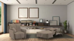 Poltrona Dabari, Cm 110x90h85,<Dmora Store