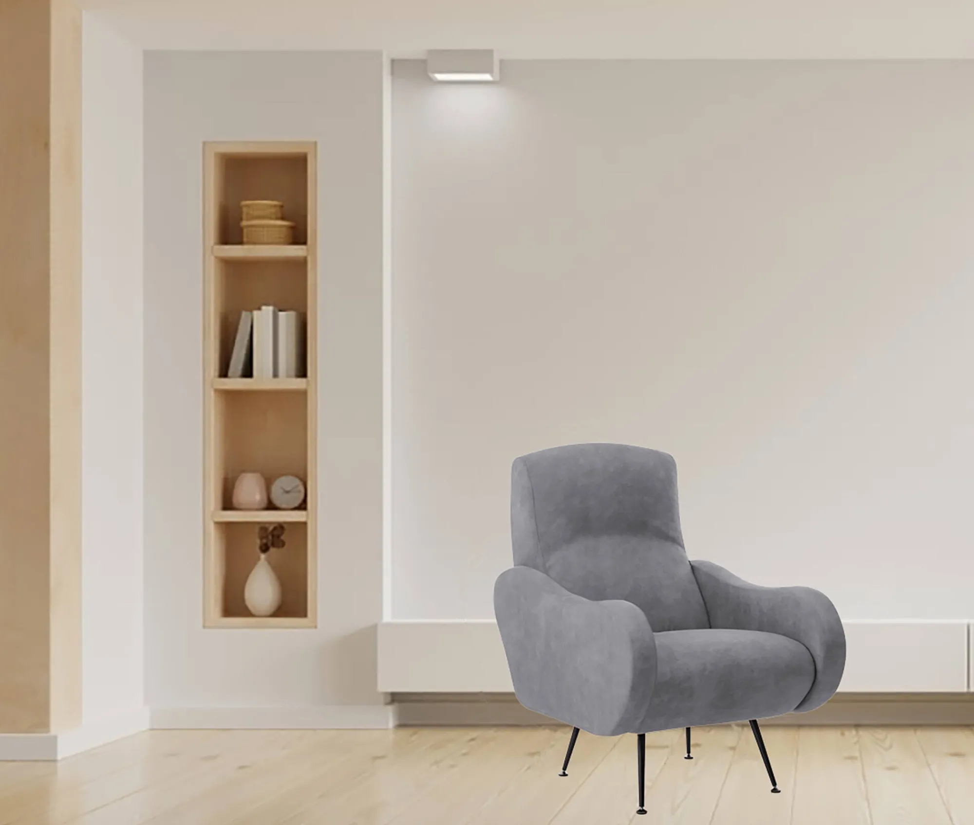 Poltrona Dromondin, 70x100 h98 cm,<Dmora Flash Sale