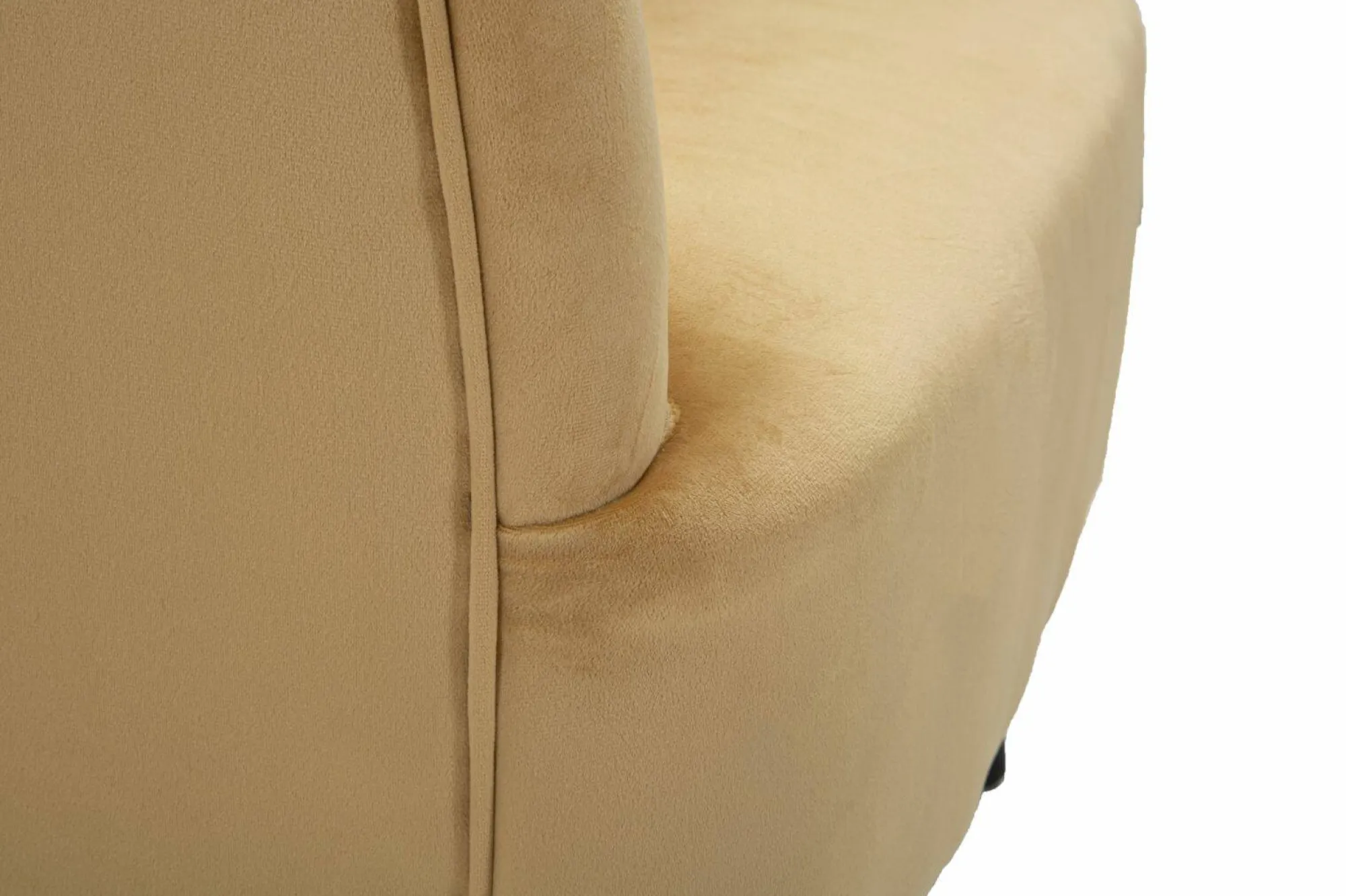 Poltrona Landi, 73x66 h78 cm, Marrone e Nero<Dmora Outlet