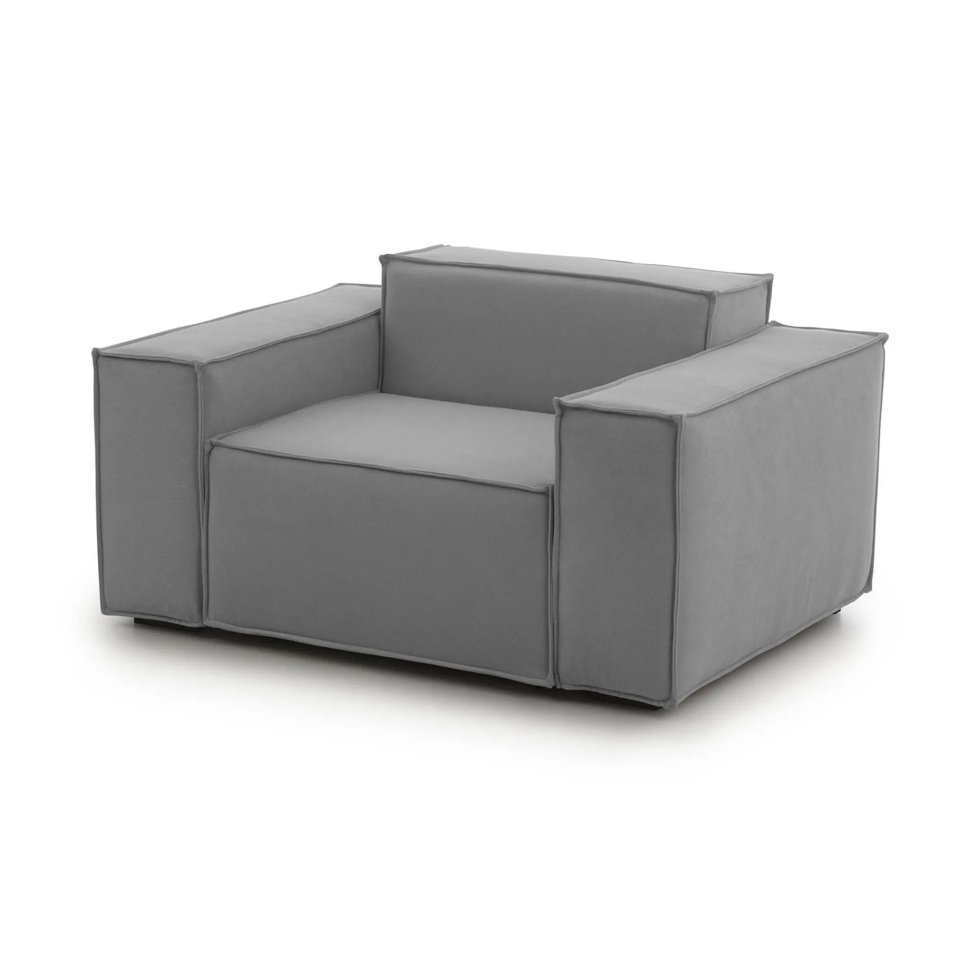 Poltrona Leonia, Cm 140x95h70,<Dmora Outlet
