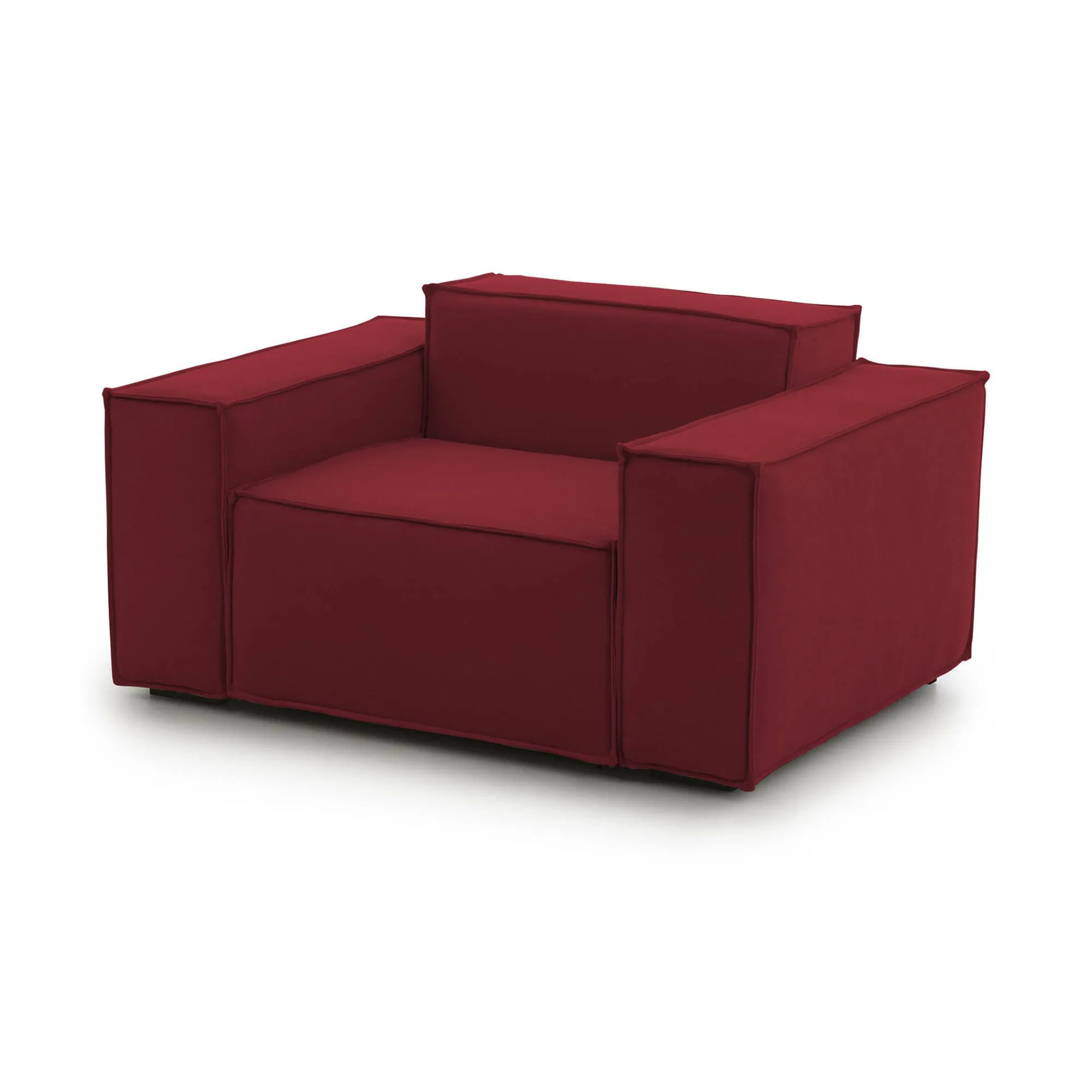 Poltrona Leonia, Cm 140x95h70,<Dmora Hot