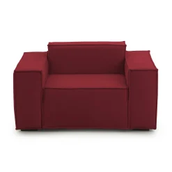 Poltrona Leonia, Cm 140x95h70,<Dmora Hot