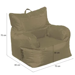 Poltrona Ossidiana, 75x65 h70 cm,<Dmora Sale