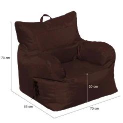 Poltrona Ossidiana, 75x65 h70 cm,<Dmora Fashion
