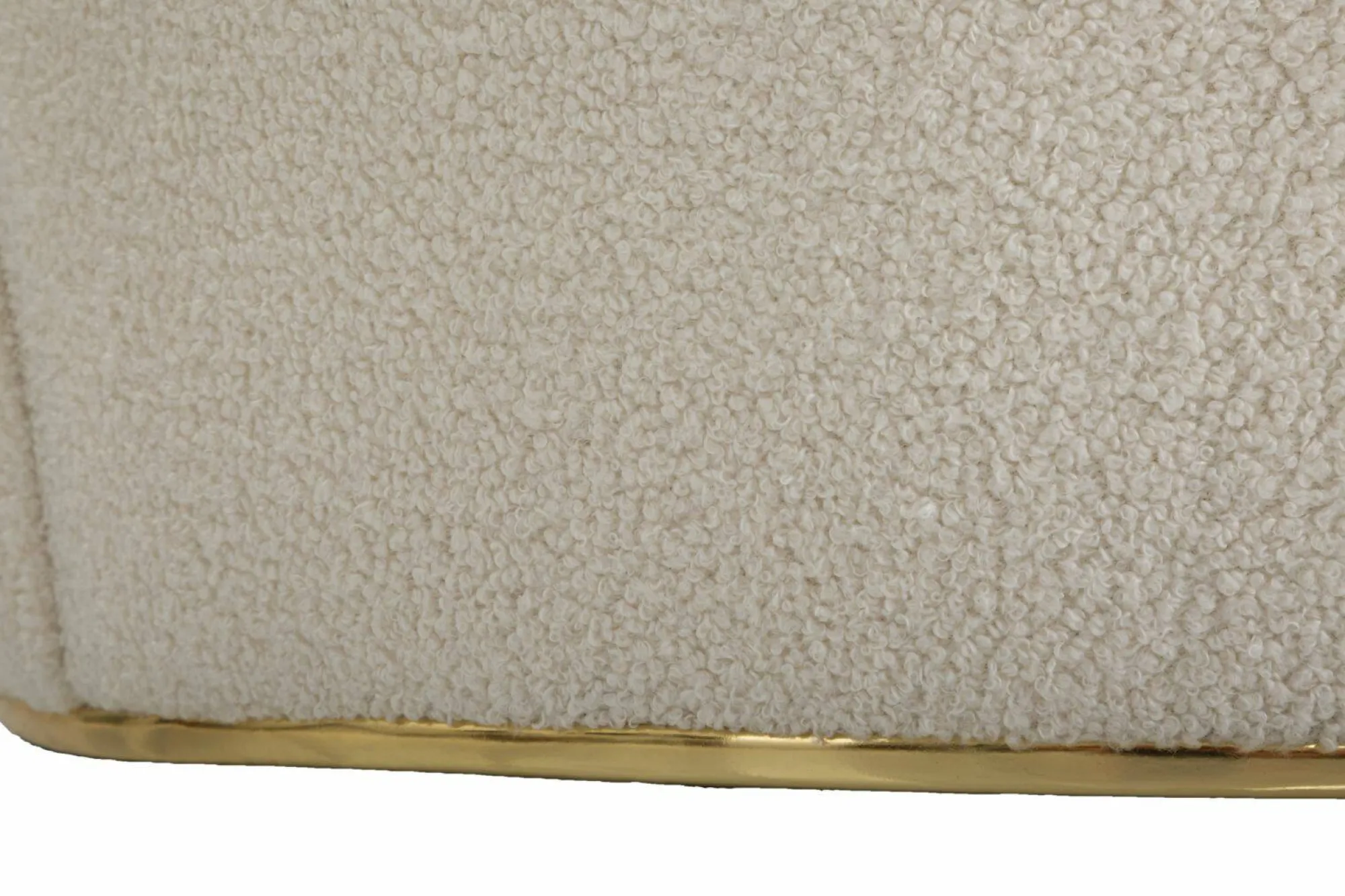 Poltrona Pratesi, 63x68 h69 cm, Crema e Oro<Dmora Flash Sale