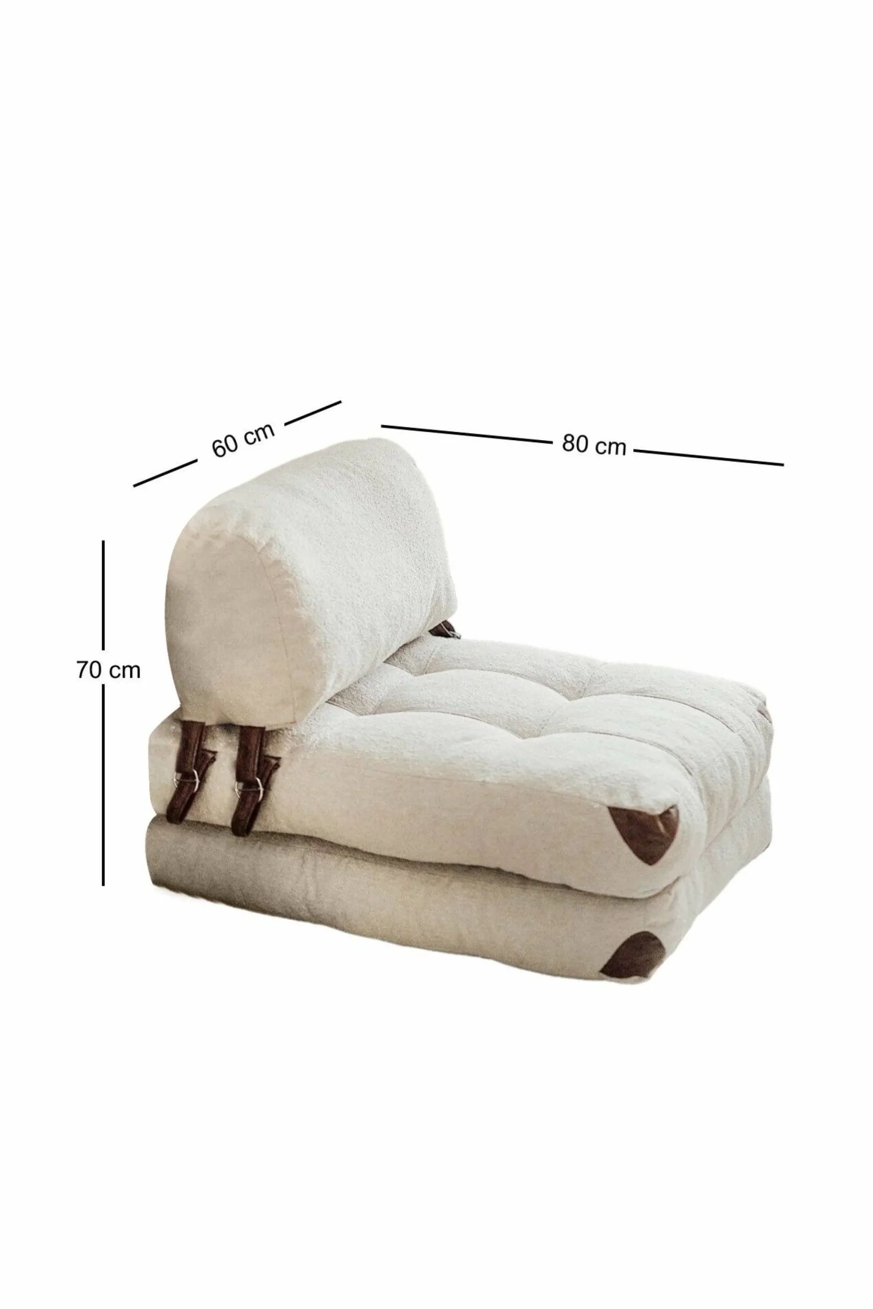 Poltrona Surigae, 80x60 h70 cm,<Dmora Discount