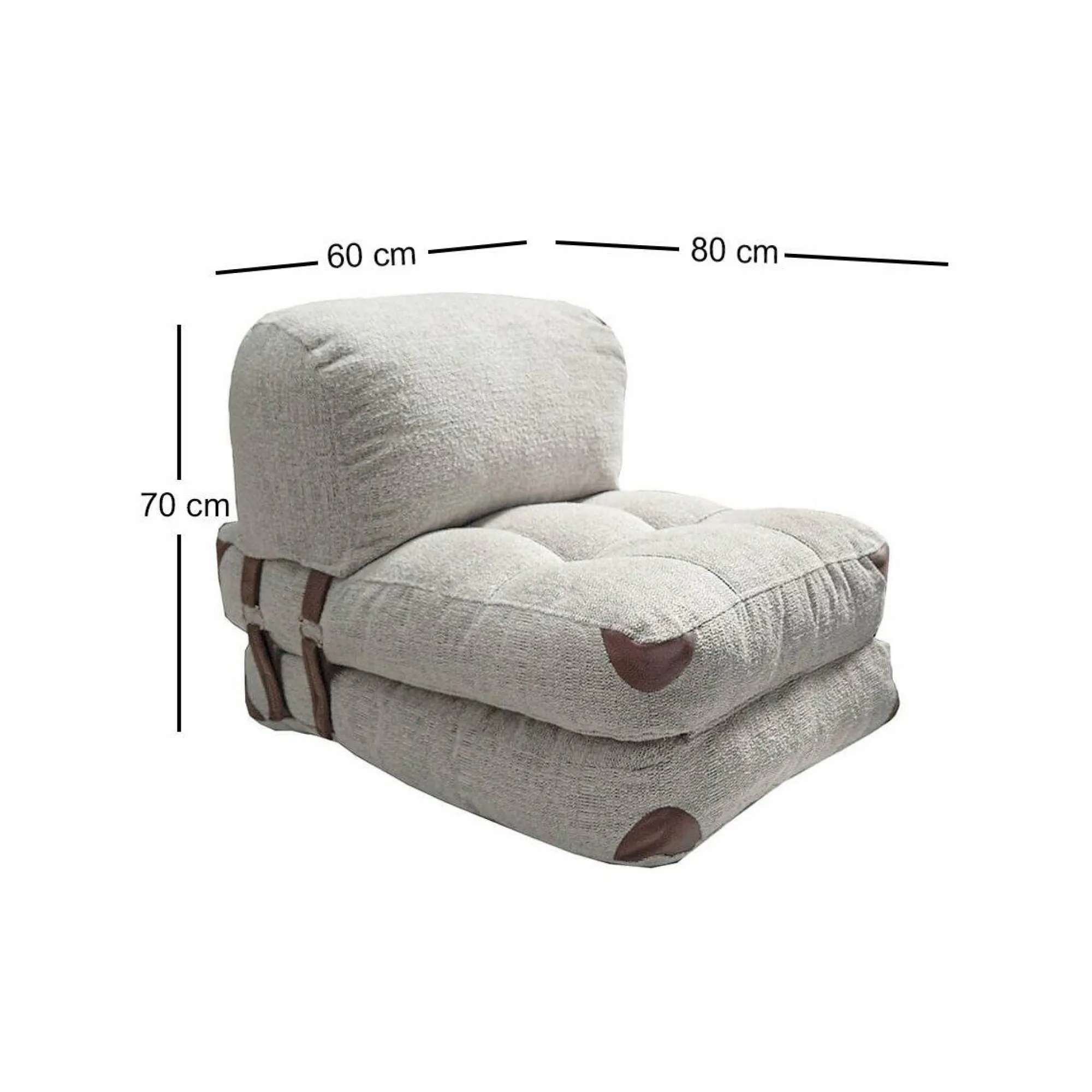 Poltrona Surigae, 80x60 h70 cm,<Dmora Cheap