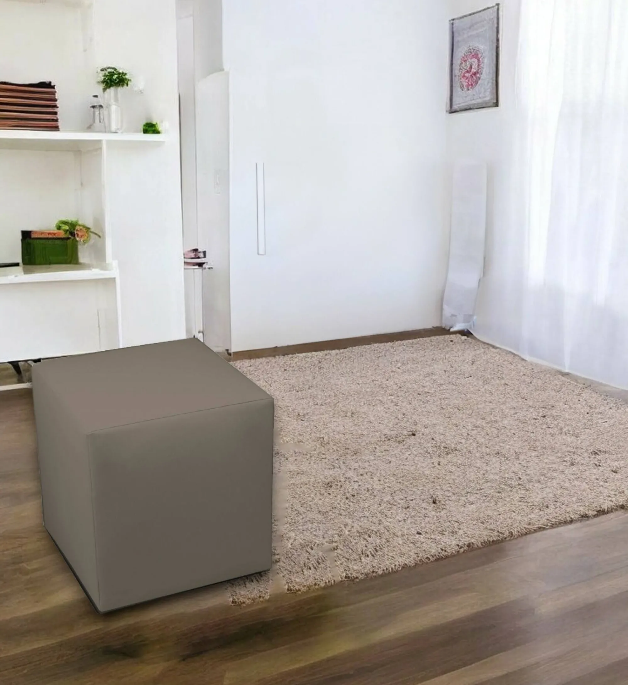 Pouf Accumoli, 40x40 h42 cm,<Dmora Fashion