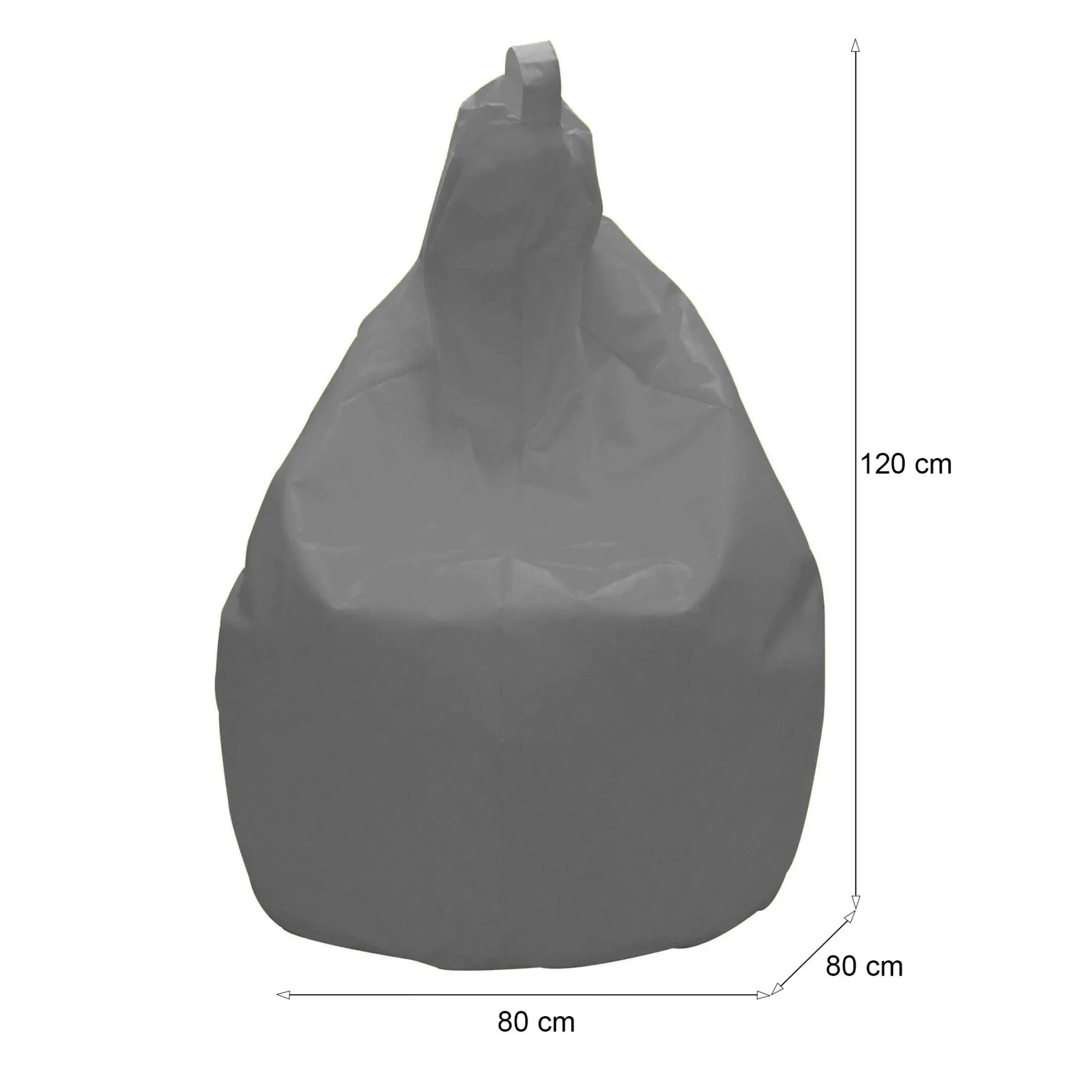 Pouf Angillina, 80x80 h120 cm,<Dmora Best