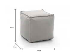 Pouf Aron, Cm 45x45h45,<Dmora Fashion