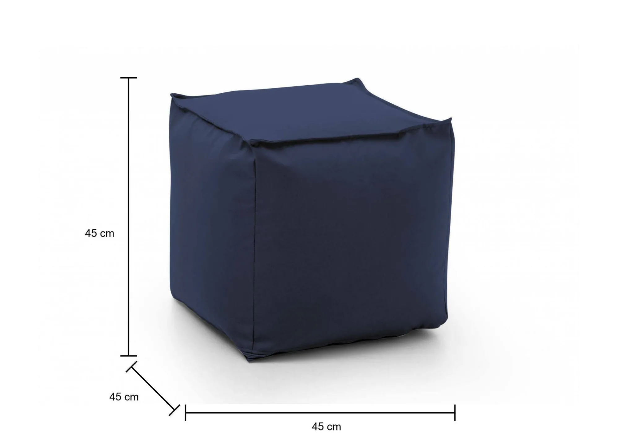 Pouf Aron, Cm 45x45h45,<Dmora Flash Sale