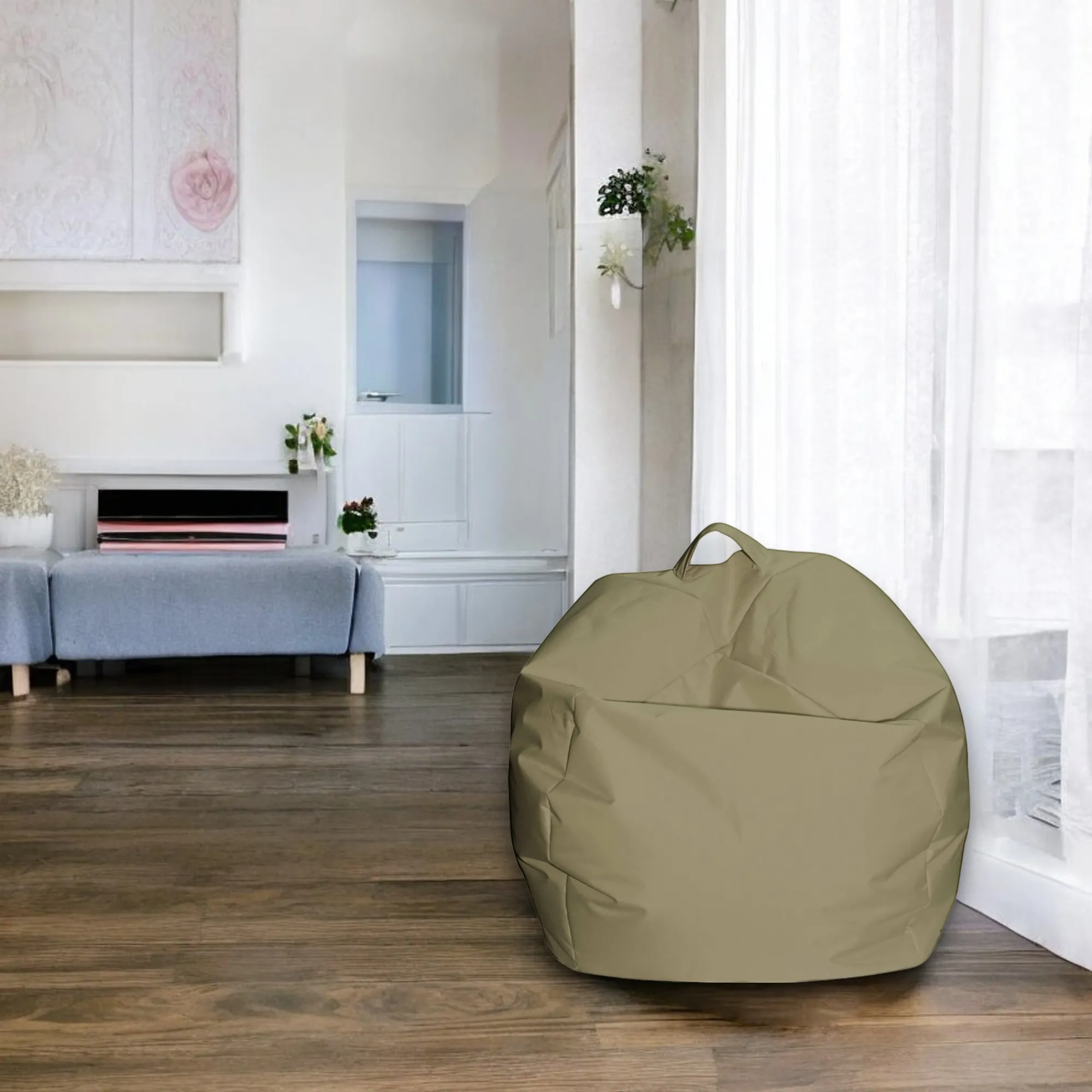 Pouf Ascia, 65x65 h50 cm,<Dmora Outlet