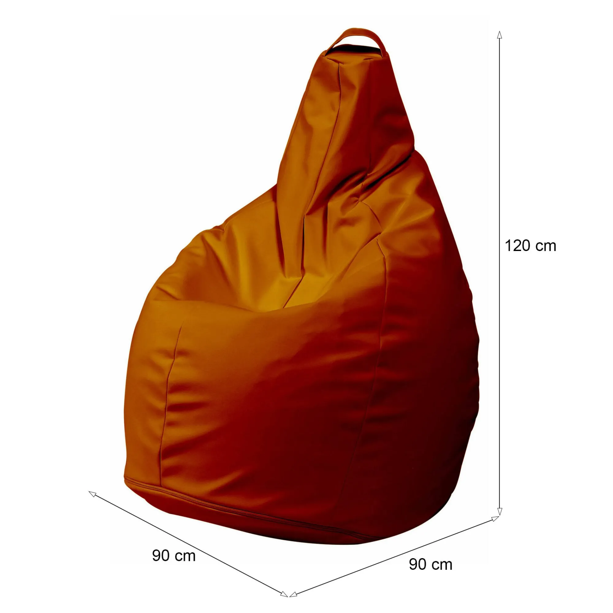 Pouf Aunter, 90x90 h120 cm,<Dmora Cheap