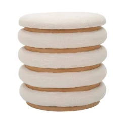 Pouf Banskil, 40x40 h42 cm,<Dmora Clearance