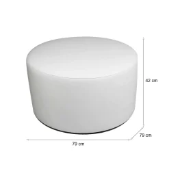 Pouf Cerigo, 79x79 h42 cm,<Dmora Online