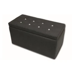 Pouf contenitore Felicita, 90x45 h45 cm,<Dmora Cheap